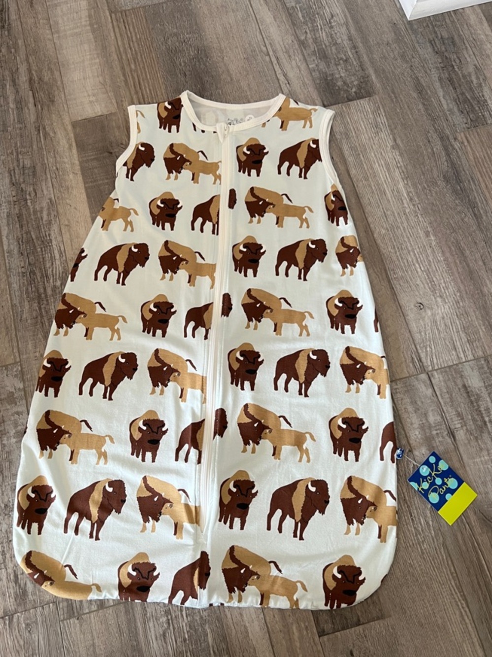 NWT Kickee Pants Fresh Air Bison Sleeping Bag